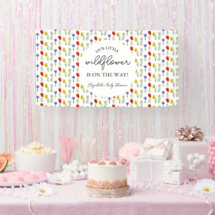 Banderoles Petite Fleur Sauvage Baby Shower