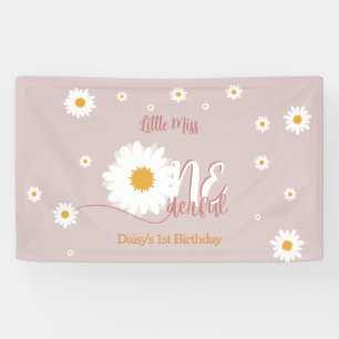 Banderoles Petite Miss Onederful 1er Anniversaire