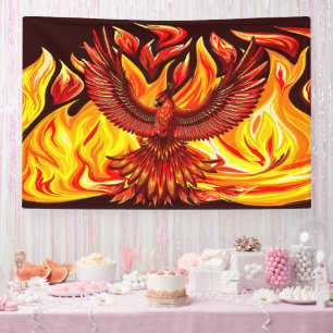 Banderoles Phoenix mythologique immortelle Créature