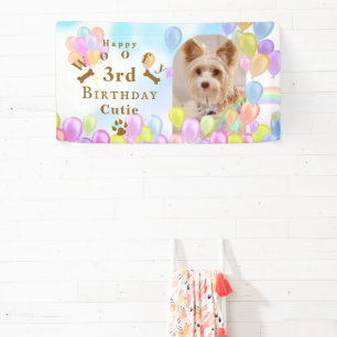 Banderoles Photo Balloon Pet Dog