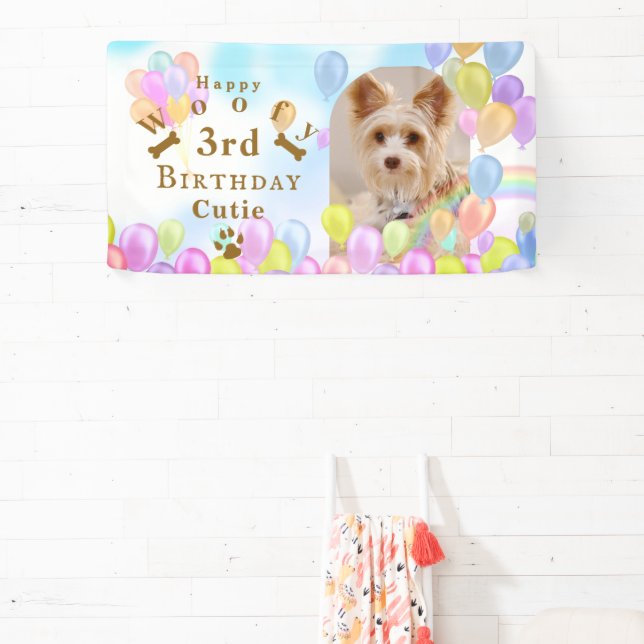 Banderoles Photo Balloon Pet Dog (Insitu)