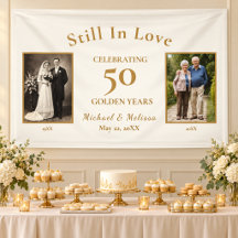 Photo d'anniversaire de mariage de 50 ans Or Toujo