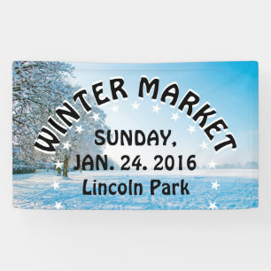 Banderoles Photographe - beautiful Winter Park + your ideas
