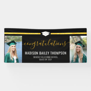 Banderoles Photographie de graduation de la Parties scintilla