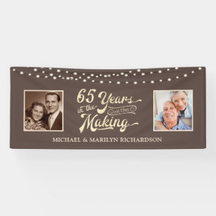Banderoles Photos du 65e anniversaire   Champagne