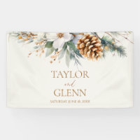 Pine d'hiver Fleur Floral Jardin Mariage