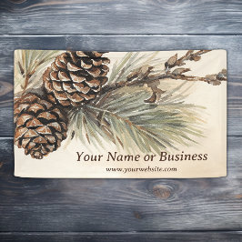 Banderoles Pinecones rustiques | Woodland Pine Cone Business