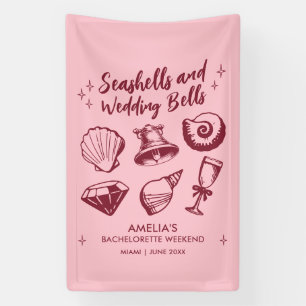 Banderoles Plage Bachelorette Fête Coquillages Mariages