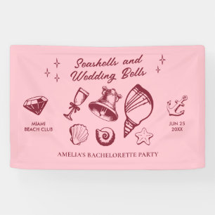 Banderoles Plage Bachelorette Fête Coquillages Mariages