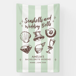 Banderoles Plage Bachelorette Fête Coquillages Mariages