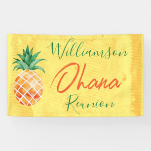 Banderoles Plage de l'île aux Ananas de Ohana