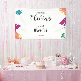 Banderoles Pluie de Fleurs Multicolores pour Enterrement de V