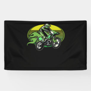 Banderoles Pneus De Rider Traces De Pneus Neon Green Youth