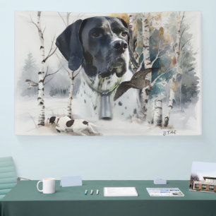 Banderoles Pointer Anglais 