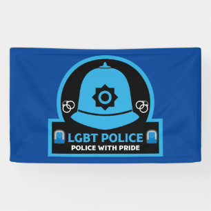 Banderoles Police Gay pride LGBT+