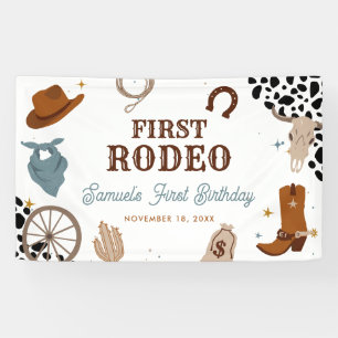 Banderoles Premier Rodéo Western Wild West Boy Premier annive