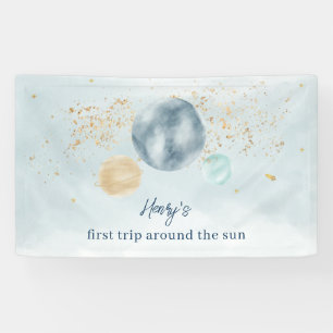 Banderoles Premier trip Around The Sun Birthday Banner