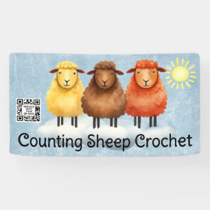 Banderoles Présentation de métier de crochet de mouton pour u