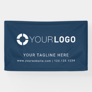 Banderoles Présentoirs d'événements avec logo personnalisé de