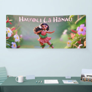 Banderoles Princesse de hula Hauʻoli