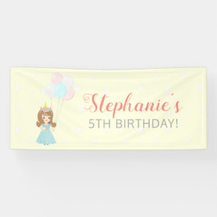 Banderoles Princesse Unicorn