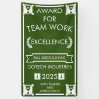 Prix de travail de l'équipe d'entreprise