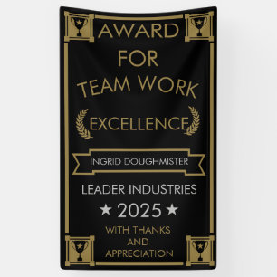 Banderoles Prix du personnel d'entreprise