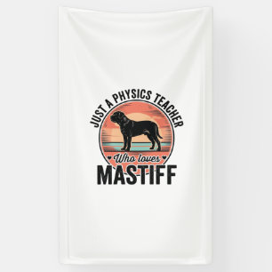 Banderoles Professeur de physique aime Maillot de chien vinta