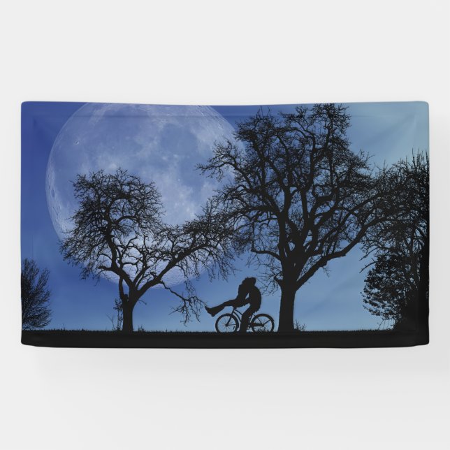 Banderoles Promenade À Vélo De Minuit (Horizontal)