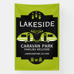 Banderoles Promotion de camping-caravaning