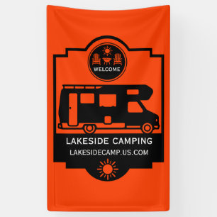 Banderoles Promotion de camping-caravaning