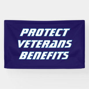 Banderoles Protéger les prestations aux anciens combattants P