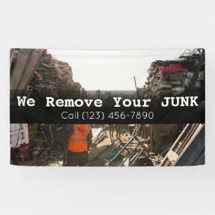 Banderoles Publicité Retrait de la junk Business