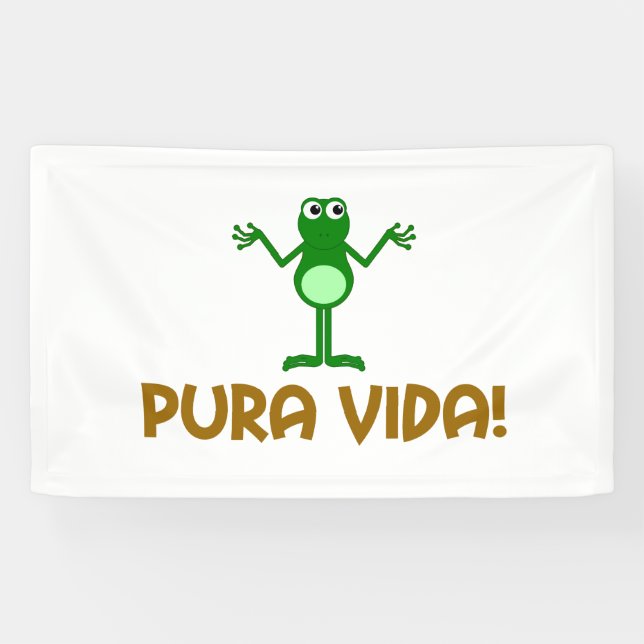 BANDEROLES PURA VIDA (Horizontal)