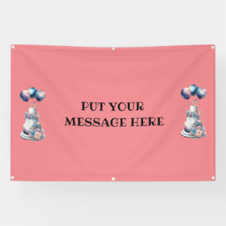 BANDEROLES PUT YOUR MESSAGE HERE... BANNER