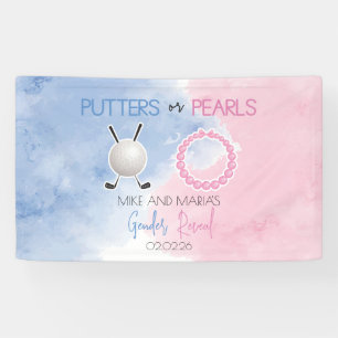Banderoles Putters ou perles Parti de la révélation de genre