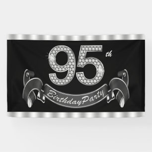 Banderoles quatre-vingt-quinzième Fête d'anniversaire