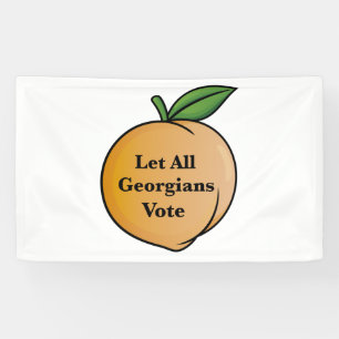 Banderoles Que tous les Géorgiens votent