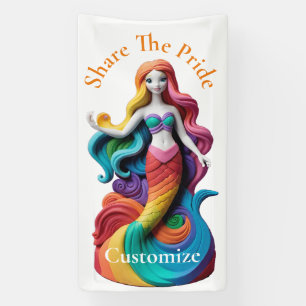Banderoles Rainbow Pride Sirène Thunder_Cove