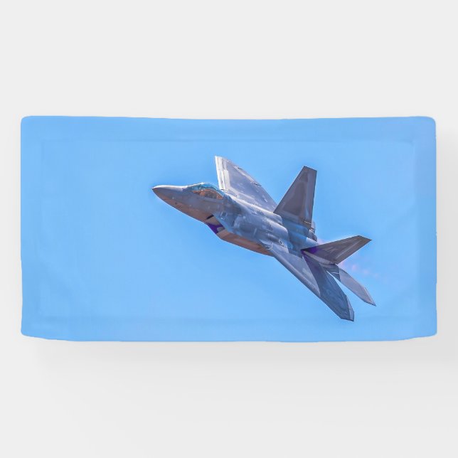 Banderoles Raptor F-22A de Lockheed Martin (Horizontal)