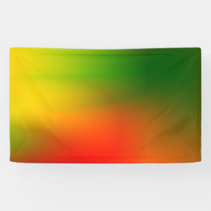 Banderoles Rasta Splash de couleur