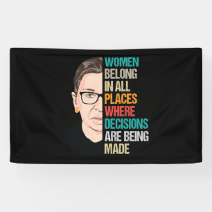 Banderoles RBG, Citation RBG, Ruth Bader Ginsburg