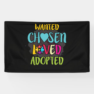 Banderoles Recherché choisi aimé adopté
