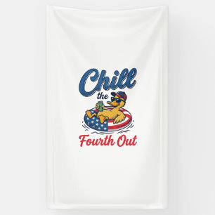 Banderoles Refroidir le quatrième design de T-shirt de canard