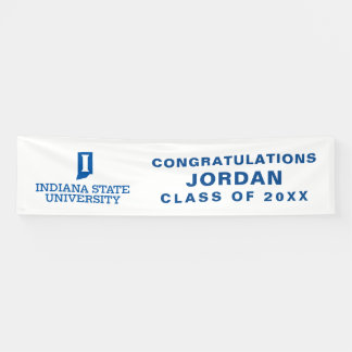 Banderoles Remise des diplômes de l'Université d'État de l'In