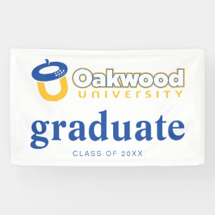 Banderoles Remise des diplômes de l'Université Oakwood