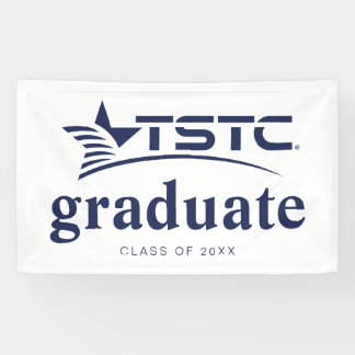 Banderoles Remise des diplômes du Texas State Technical Colle