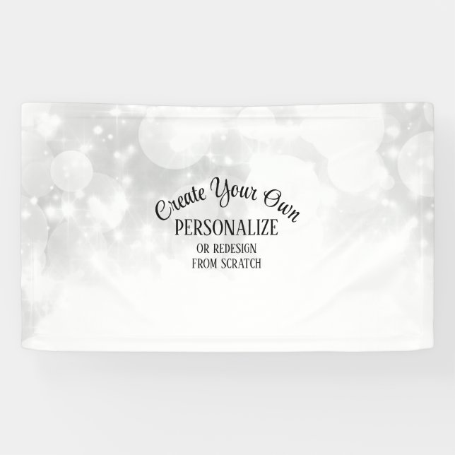 Banderoles Remplacer l'image ou personnaliser - (Horizontal)