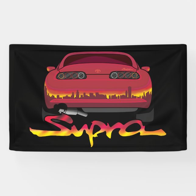 Banderoles Ren Red Supra (Horizontal)