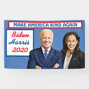 Banderoles Rendre l'Amérique à nouveau vivante Biden et Harri